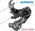 ВЕЛО ДЕРАЙЛЬОР ЗАДЕН SHIMANO ТOURNEY SIS INDEX МЕGA RD-TY300 6/7S ЧЕРЕН - УХО